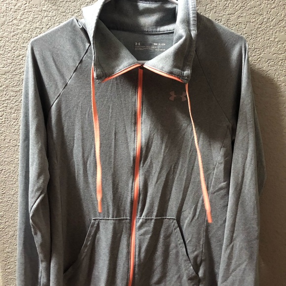 Under Armour gray jacket full zip - Picture 2 of 6